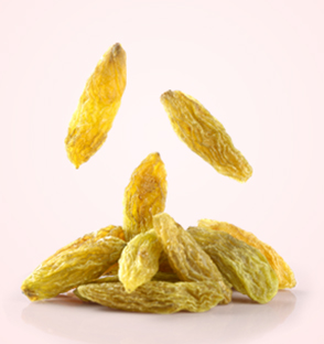 Green raisins