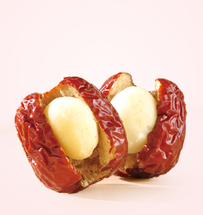 Jujube clip macadamia nuts